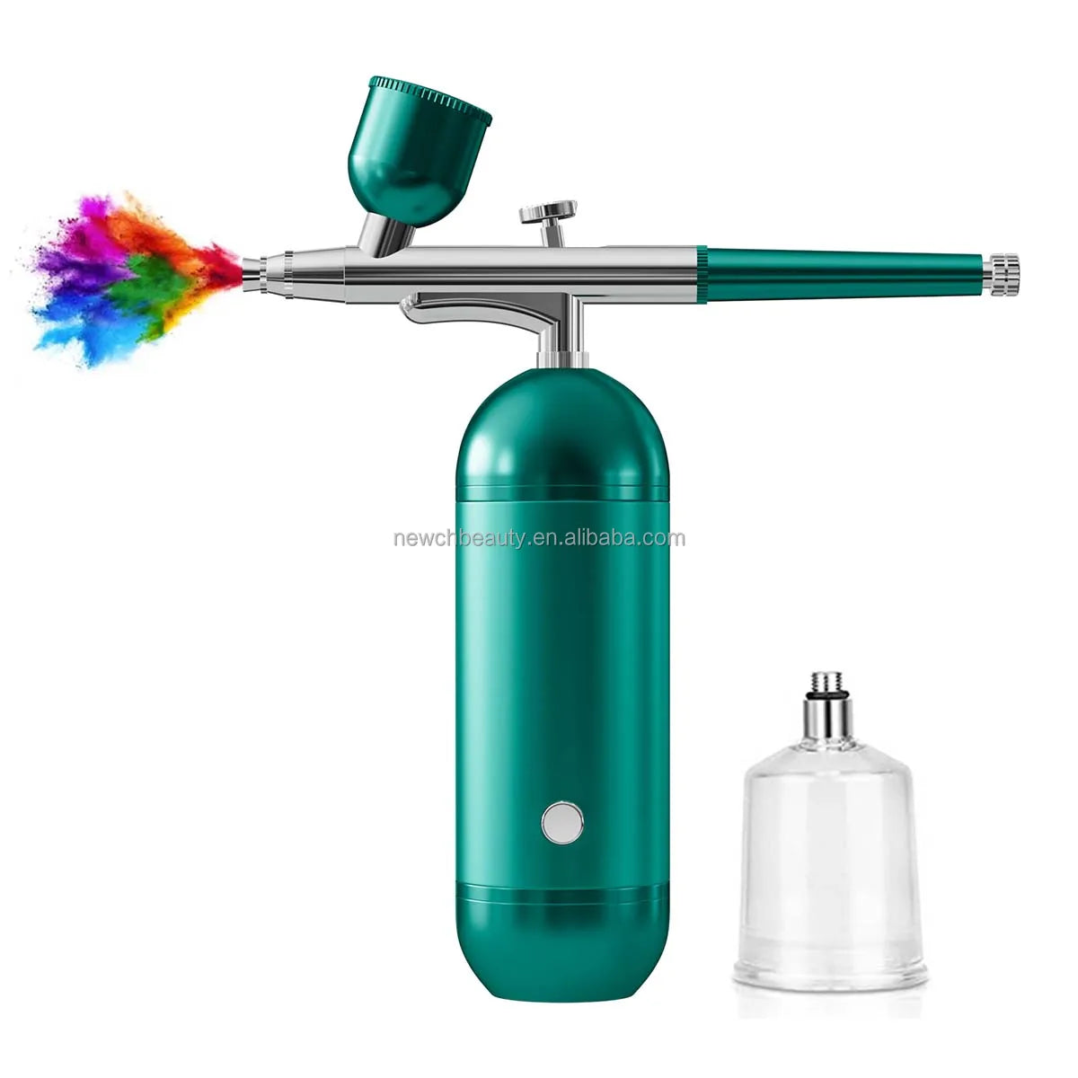 Portable Air Brush Nail Art Wireless Spray Gun With Compressor Airbrush Kit for Model Painting Crafts Makeup Tattoos Hair Dye