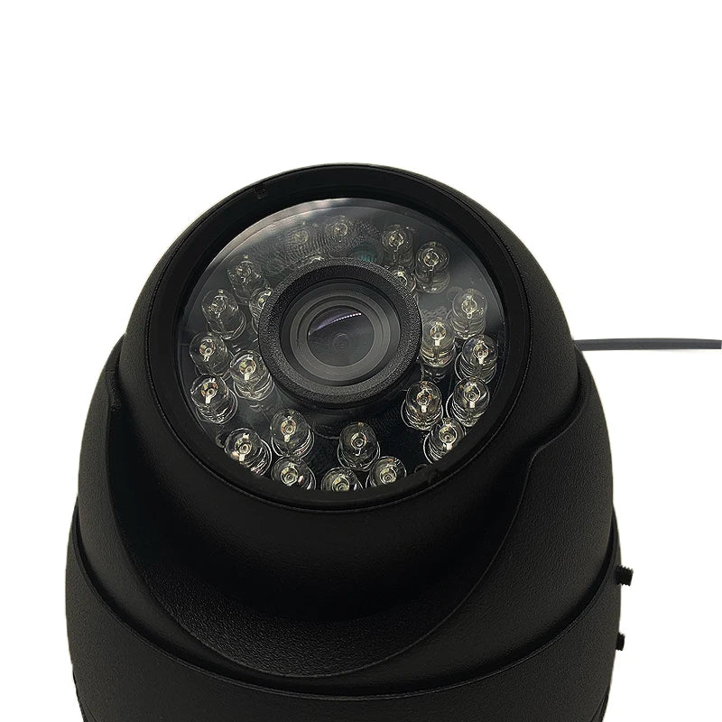 Oem Odm 1080p 720p 2.0Mp Cctv Wide Angle Inside View Indoor 24pcs IR LED Surveillance Bus Truck Ip Poe Network Camera With Audio