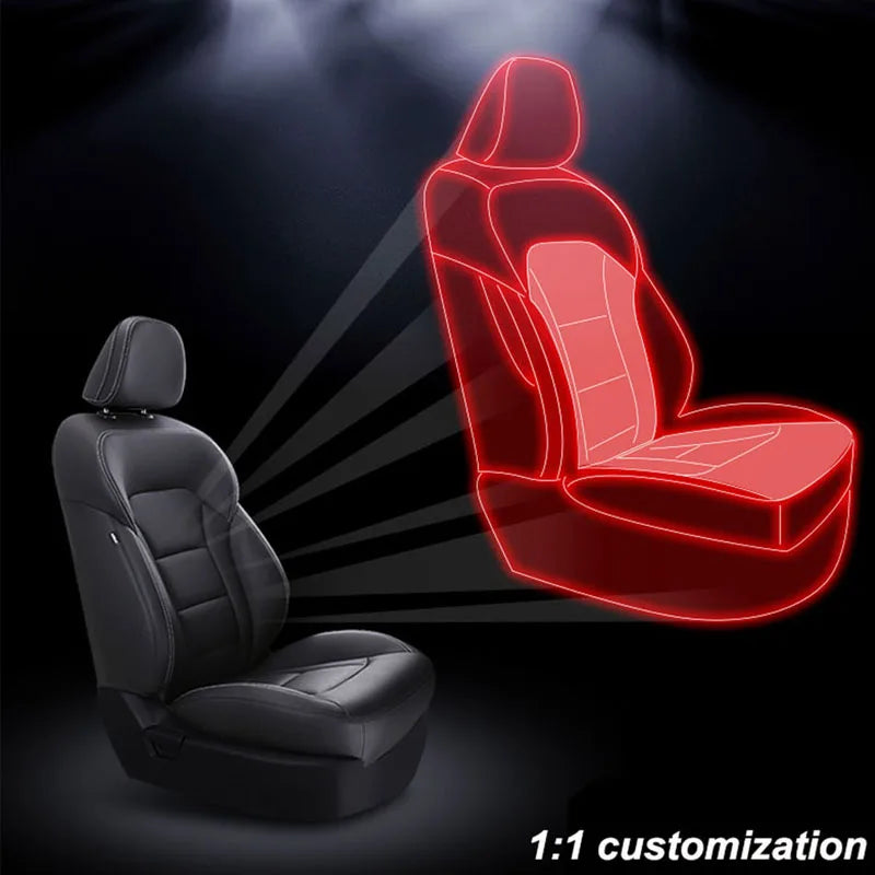 Genuine Leather Custom Auto Car Seat Cover For Mazda 3 BK BL 2010 2006 2015 6 GH GG 2009 CX-5 CX-7 CX3 Interior Accessories