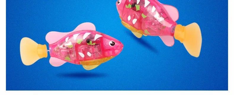 2025 Electronic Fish  Activated Battery Powered  Toy Children Pet Holiday Gift Can Swims es  Pets 5pcs randomly