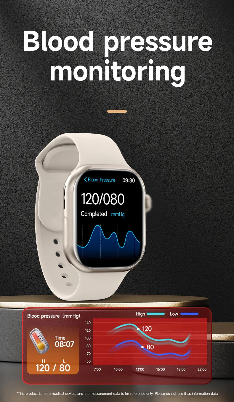 2026 Smart Watch Camera BT Call Heart Rate Fitness Tracker Waterproof iOS Android