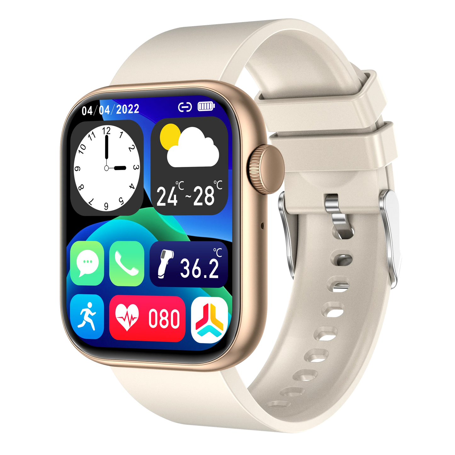 QX7 Fashion Smart Watch Fitness Tracker Waterproof Heart Rate Monitor TFT Screen Blood Pressure 2024 Smartwatch