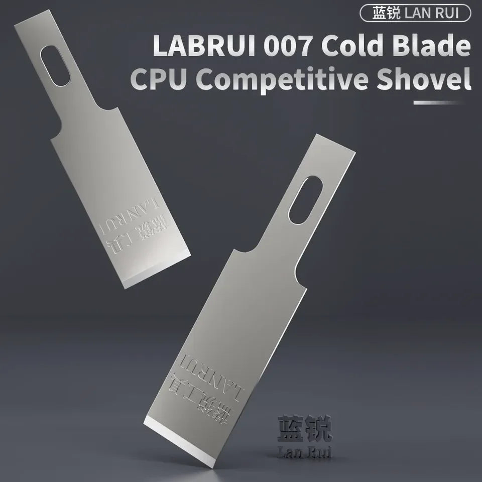 Lanrui 007 High Precision Steel Tools Cold Blade for Mobile Phone Disassembling BGA NAND Chips Lifting PCB IC Glue CPU Vinyl