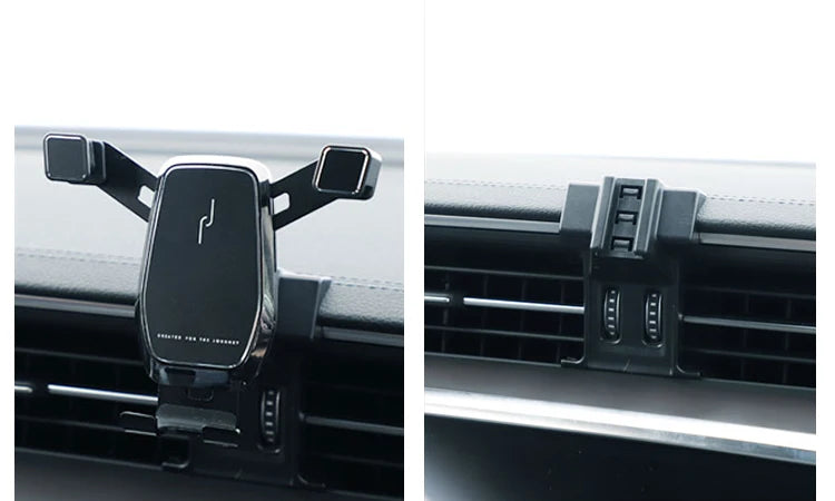 Car Phone Holder Air Vent Mount Clip Clamp Mobile Phone Holder for Audi A6 C8 Accessories 2019 2020 2021 2022