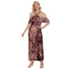Polynesian Printing Samoa Puletasi Two Piece Elegant Dresses Island Ruffles Shirt and Puletasi Dress