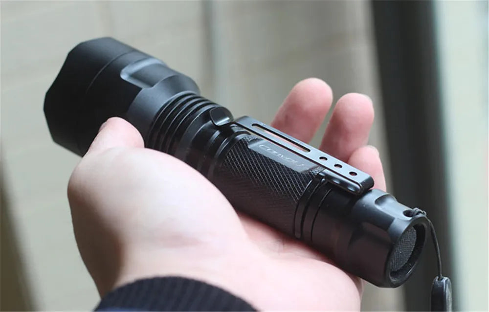 Flashlight Universal Clip Suitable for Convoy S2 S2+ S2 Plus M1 C8 Flash Torch Light