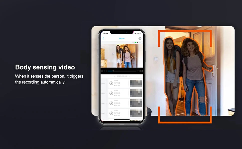 Ubox Indoor Battery Powered 4G SIM Card Mini Size Camera 2MP 2400mAh Security CCTV PIR Motion Alarm Video TF Card Network Camera
