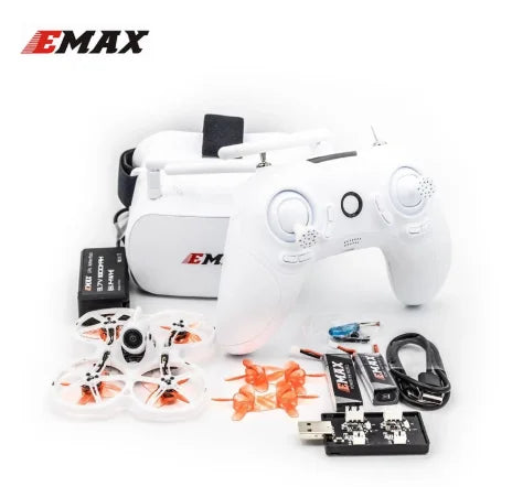 EMAX Tinyhawk II 75mm 1-2S Whoop FPV Racing Drone RC Quadcopter BNF RTF W/ FrSky D8 Runcam 2 Cam Camera 25/100/200mw VTX ESC