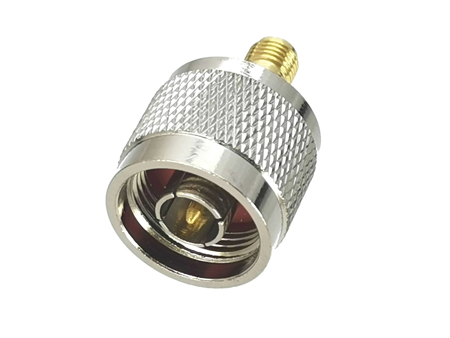 1Pcs SMA to N Male plug & Female jack RF Coaxial Adapter connector Test Converter Brass