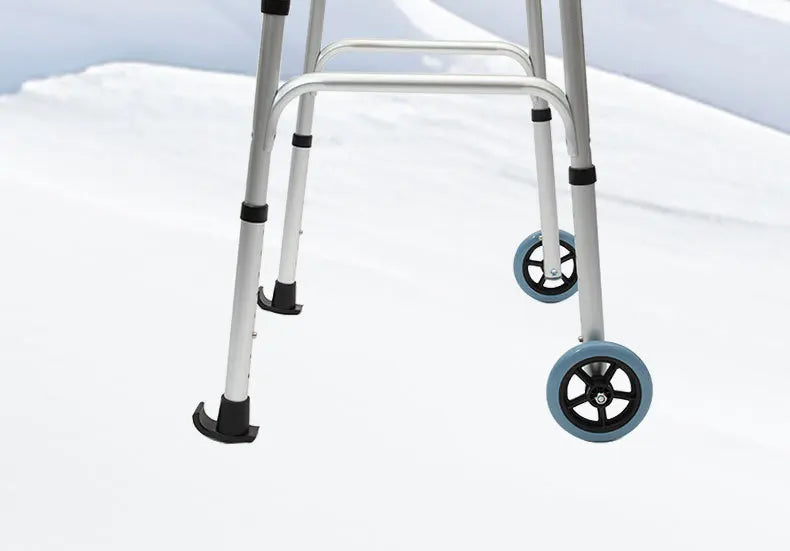 Elderly Walker Rubber Foot Pads Disabled Post-Surgery Sled Foot Pads Cross-Border elderly Rehabilitation Therapy Supplies