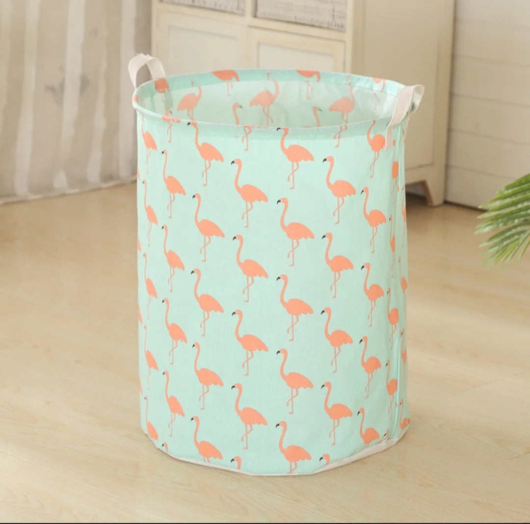Factory Direct Sale Foldable Laundry Basket for Dirty Clothes Canvas Storage Laundry Baskets