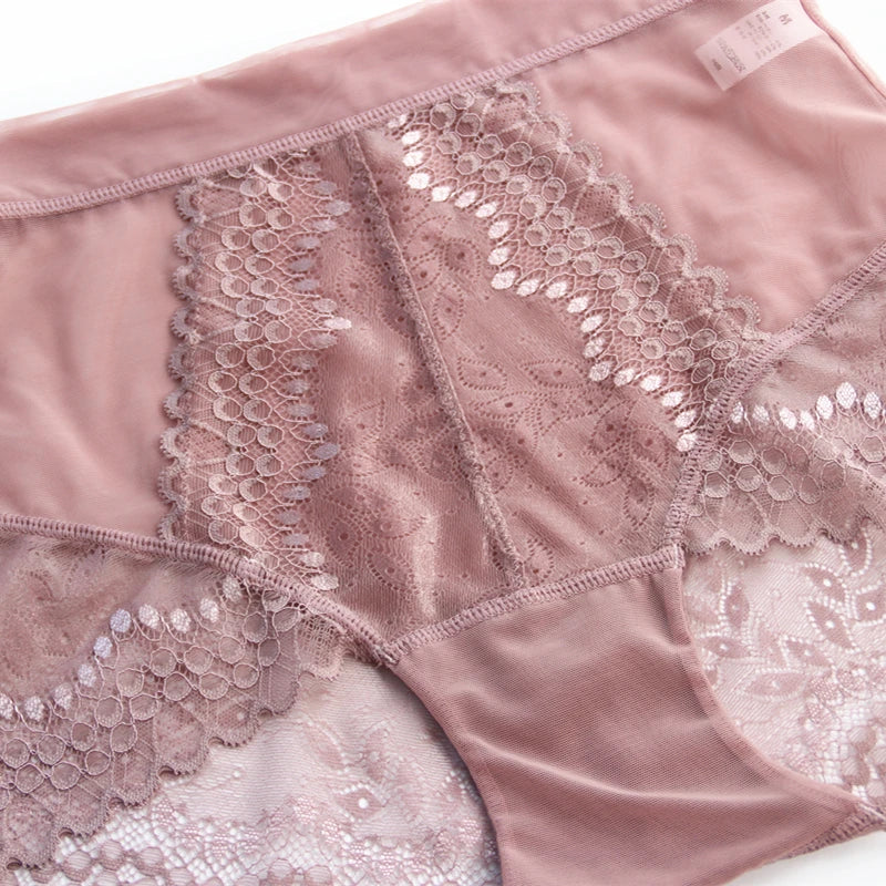 Women's Shorts Sexy Panties Intimate High-Rise Briefs Lace Japanese Underwear Female Lingerie Underwear Transparent Exciting