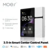 MOES Tuya WiFi 3.5-inch Full HD Smart Control Panel Screen 3 Relays 3 Physical Buttons OLED Android ABS Built-in IR Remote