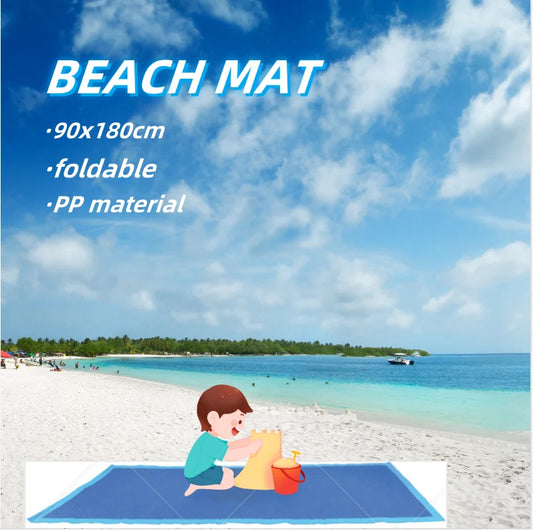 Camping Lightweight Travel-friendly PP Plastic Straw Mat for Beach Outdoor Camping Picnics Parks Foldable with Custom Logo