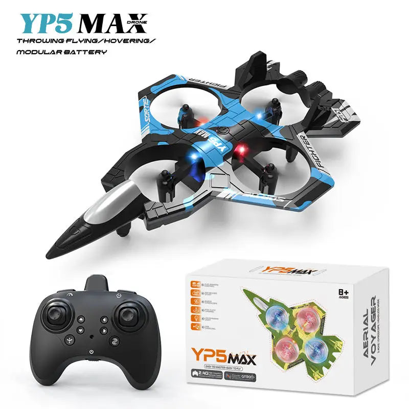 Yp5 Max Drone With Remote Control 360° Rolling Flight Drop Resistance Long Lifespan One-click Takeoff Beginner Yp5max Drone