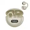 Q71 Ear Clip Design BT Earphones Intelligent Touch Real-Time Power Display screen Headphones High Quality Wireless Earbuds