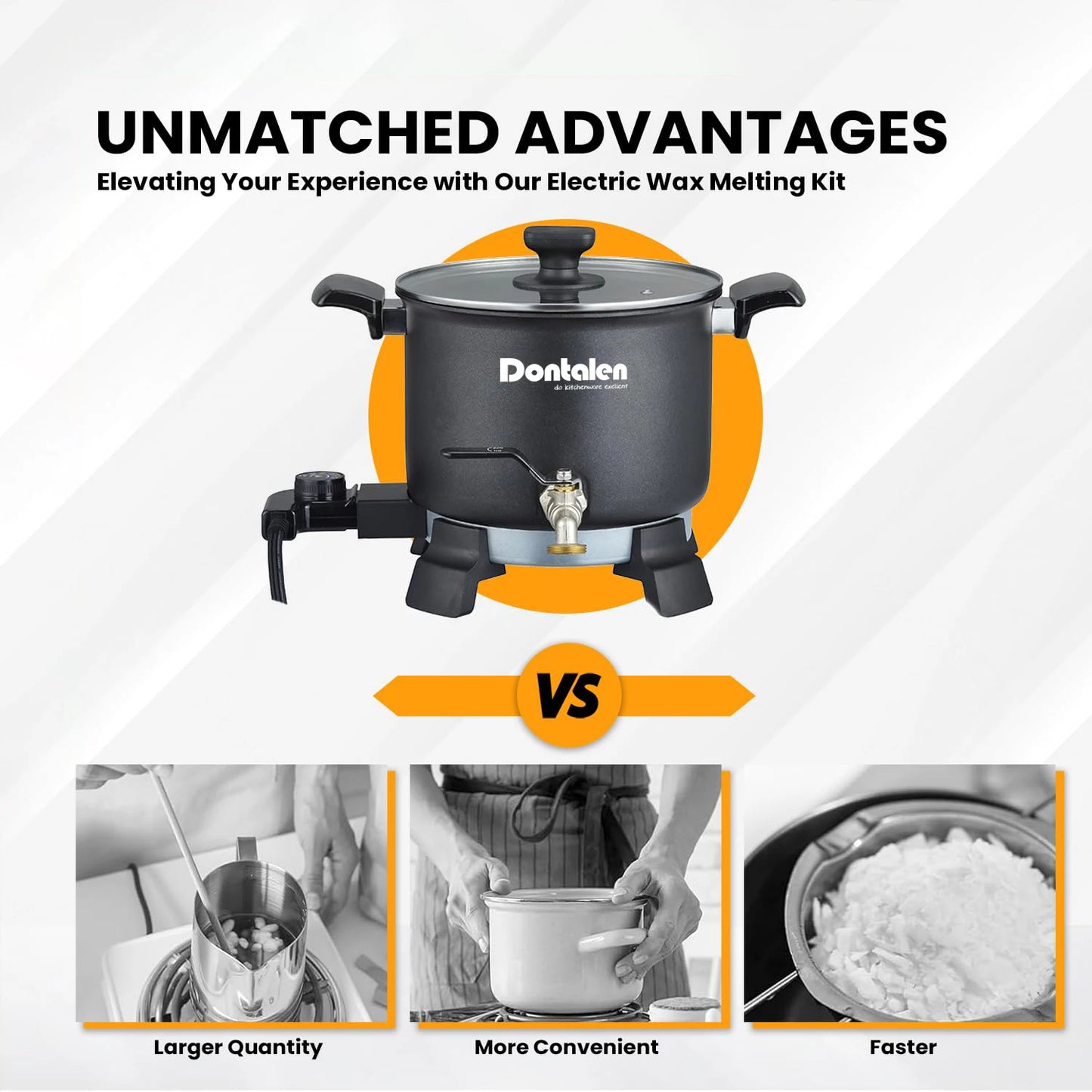 5L Home Use Candle Maker Electric Candle Melting Machine Soy Wax Melter  for Diy Candle Making