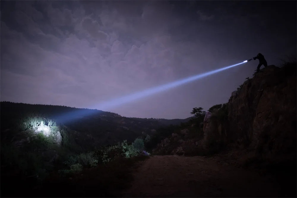 Trustfire T70 High Power Led Flashlights 1KM Long Range 2300LM Ultra Powerful Outdoor Torch Light for Hunting with Remote Switch