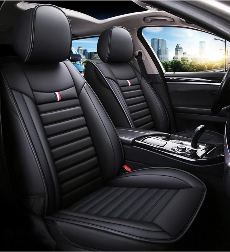 Universal Style Full Coverage Car Seat Cover for Dacia Duster Sandero Renault Clio Fiat Ypsilon Seat Arona Cors Car Accessories