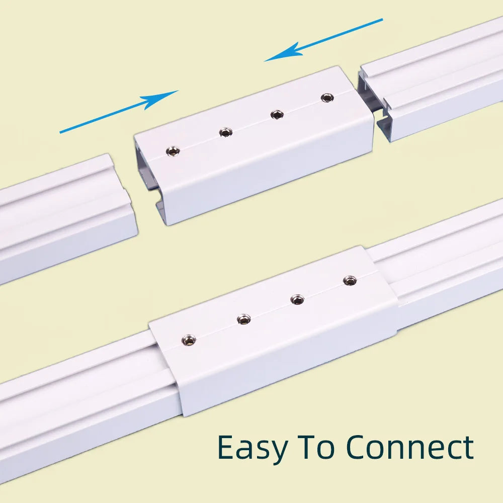 4.2Meter DIY Splicing Track Set Smart Curtain Track Electric Sunny Room Curtains Motor Kit