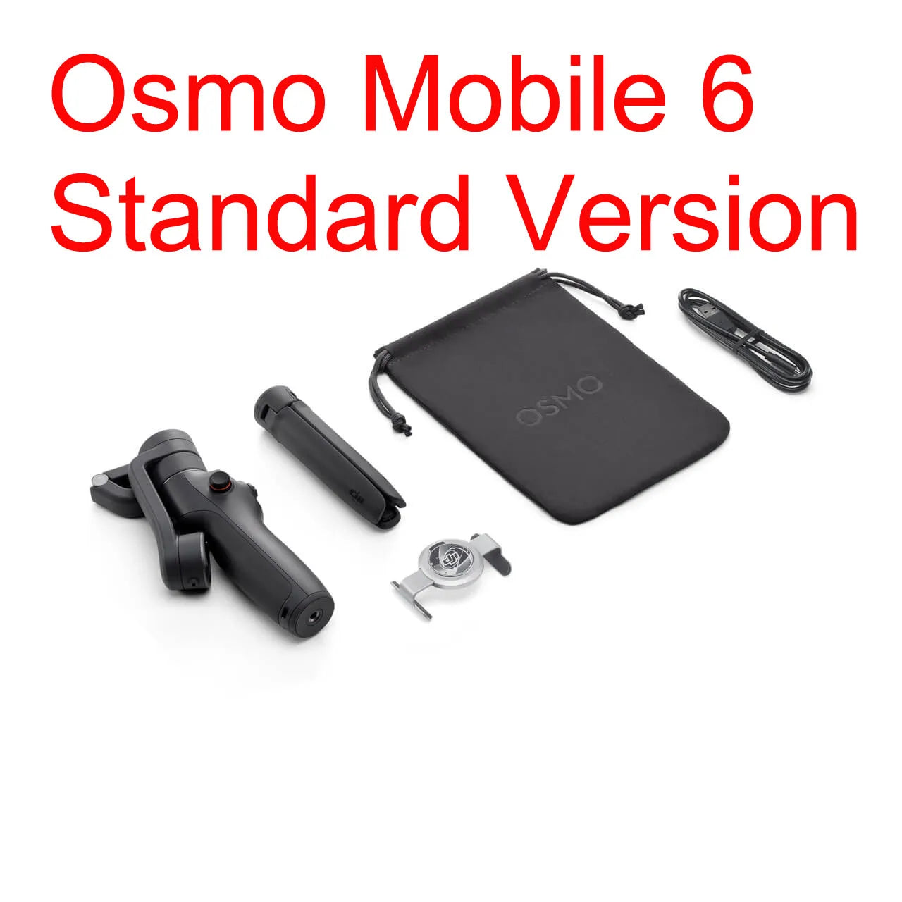 New Osmo Mobile 6 OM 6 Original 3 Axis Gimbal Smartphone Stabilizer Selfie Stick Built in Extension Rod Magmatic Activetrack 5.0