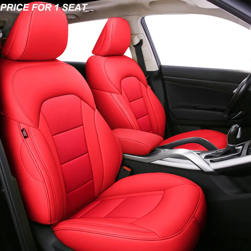 Genuine Leather Custom Auto Car Seat Cover For Mazda 3 BK BL 2010 2006 2015 6 GH GG 2009 CX-5 CX-7 CX3 Interior Accessories