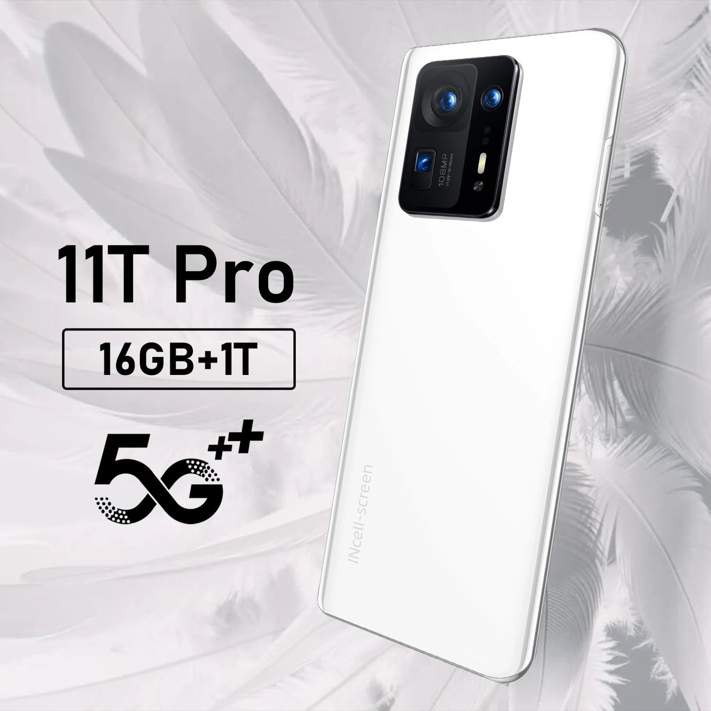 11T PRO 5G mobile phone 16G 1T memory 7.3 inch dual SIM card Android smartphone global version mobile phone 5G mobile phone