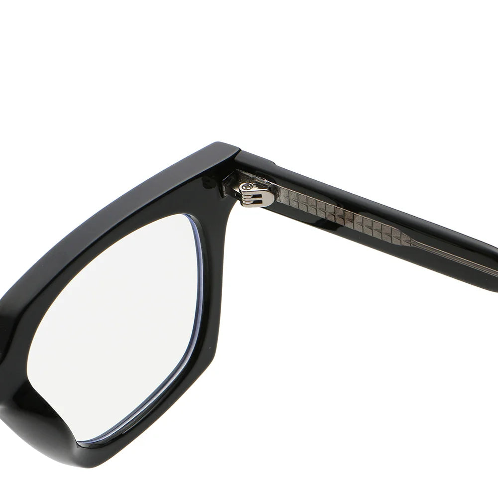 Superhot Eyewear 71114 Fashion 2024 Square Thick Geek-Chic Reinforced Wire-Core Temples Blue Light Blocking Glasses