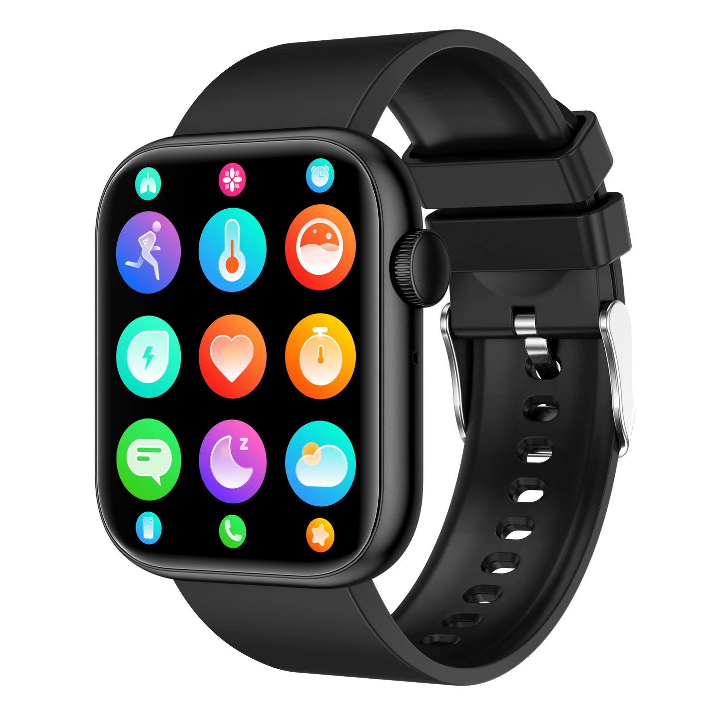 QX7 Fashion Smart Watch Fitness Tracker Waterproof Heart Rate Monitor TFT Screen Blood Pressure 2024 Smartwatch