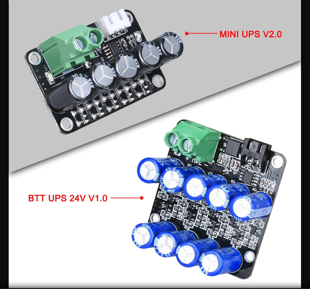 BIGTREETECH UPS 24V V1.0 Module Resume Printing Power Off Module Sensor For Octopus Pro SKR MINI E3 SKR Pro 3D Printer Parts