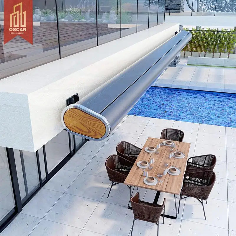 Retractable Shade Outdoor S Canopies Adjustable Foldable Patio Garden Yard Waterproof Uv Protection Awning