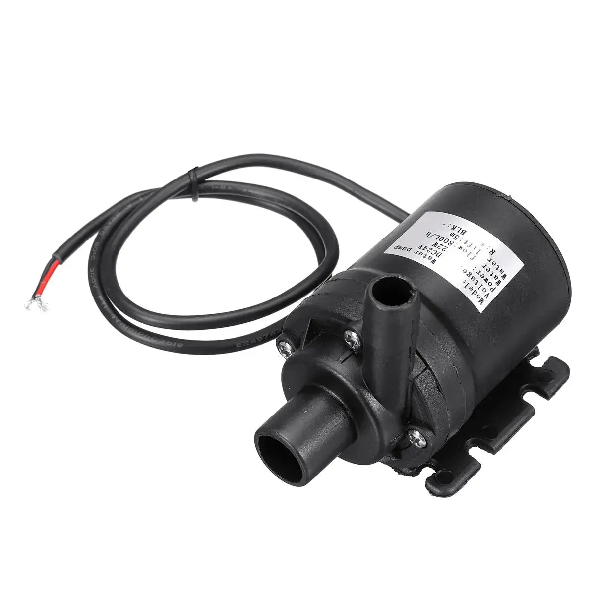 DC 12V/24V Circulation Water Pump 5M 800L/H Submersible Solar Brushless Motor for Cooling System Fountains Heater