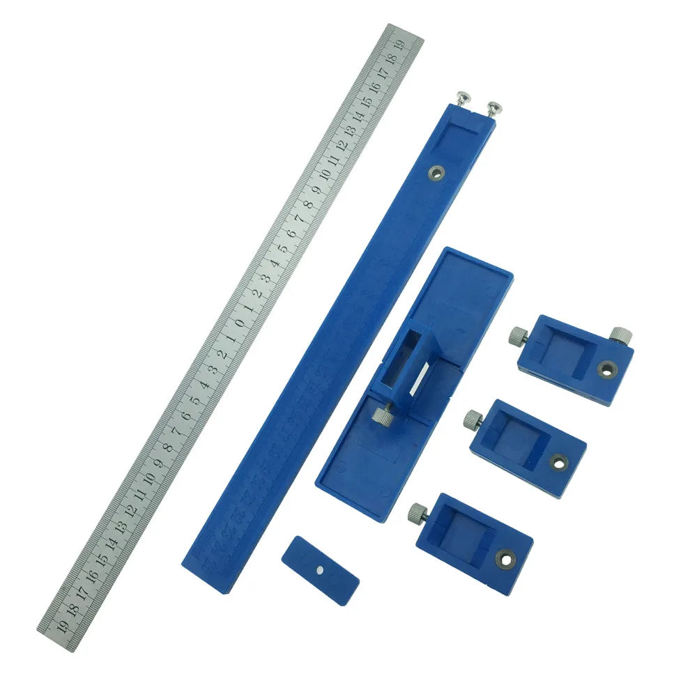 2025 Woodworking Tools Cabinet Hardware Jig Tool - Drill Template Guide for Door and Drawer Handle Installation Tools