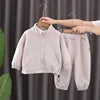 New Arrival Baby Boys Clothing Set Spring 3piece Children's Suit with Shirt + Vest+pants Infants Baby Clothes