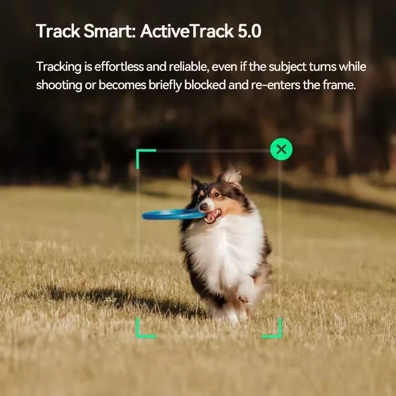 Osmo Mobile SE 3-Axis Stabilization ActiveTrack 5.0 Easy Tutorials and One-Tap Editing Quick Roll