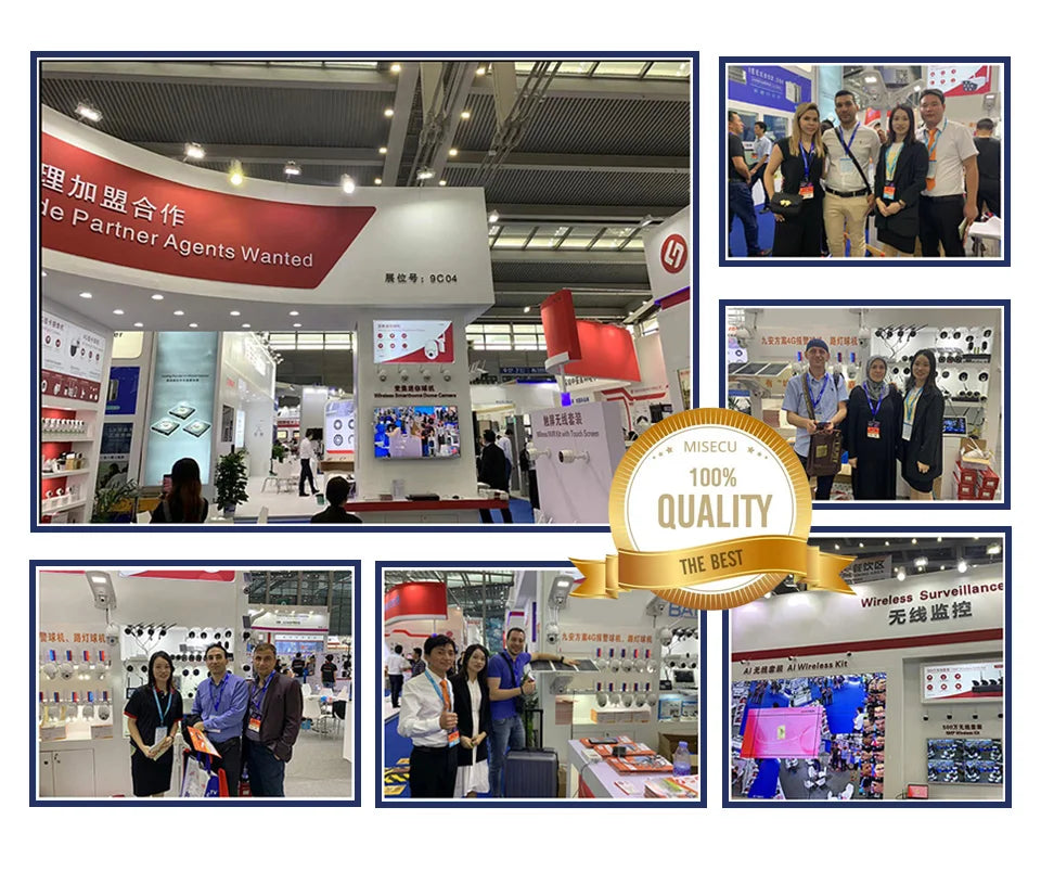 MISEC HD 4MP PTZ Wifi Wireless IP Camera Outdoor Human Detect  Two Way Communication Security Surveillance  Color Night Vision