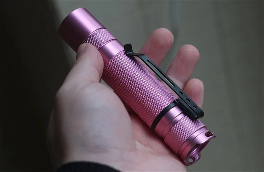 Flashlight Universal Clip Suitable for Convoy S2 S2+ S2 Plus M1 C8 Flash Torch Light