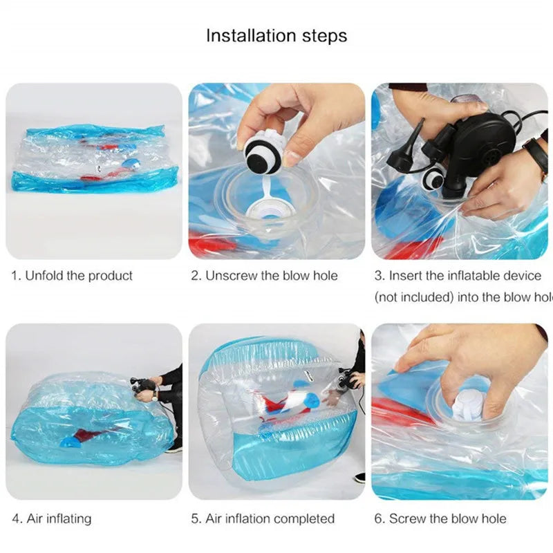 Zorb Balls Bubbles for Adults and Children, Body Bumper Balls, Sports Games, Fitness Balls, Parent-Child, Fighting Balls, 120cm