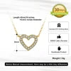 RINNTIN APN Shiny Luxury Fashion Gold Plated 925 Sterling Silver Crystal Zircon Geometric Pendant Necklace for Women Jewelry