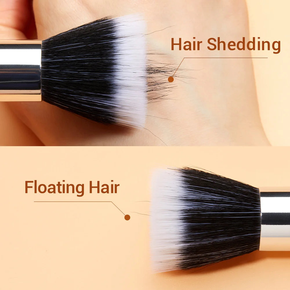 Jessup Makeup Brushes Set Dropshipping Pearl-White-Rose-Gold Pinceaux Maquillage Cosmetic Tools Eyeshadow Powder Definer 6-25pcs