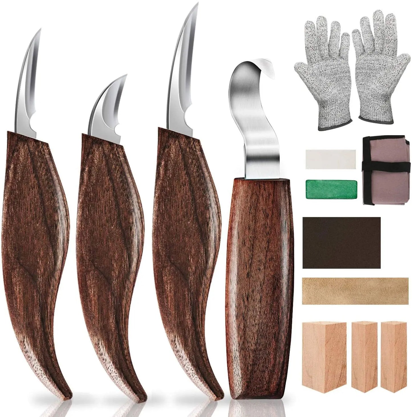 Wood Carving Tools Set Chisel Woodworking Cutter Hand Tool Set Wood Carving Knife DIY Peeling Woodcarving