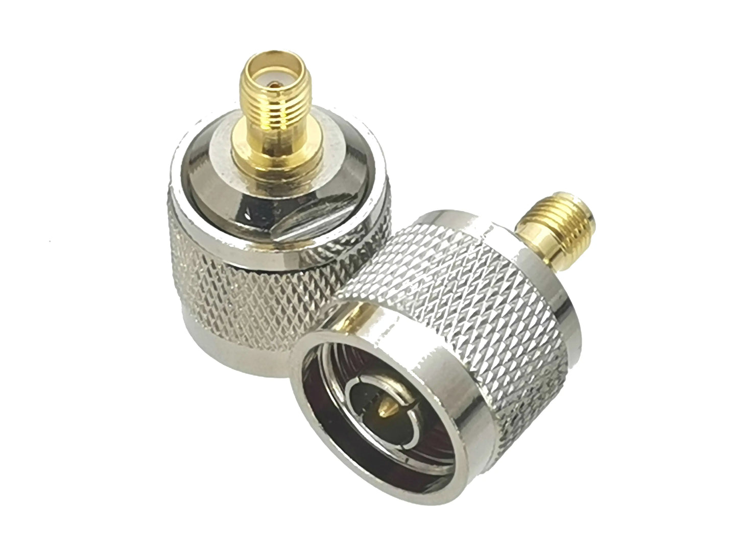 1Pcs SMA to N Male plug & Female jack RF Coaxial Adapter connector Test Converter Brass