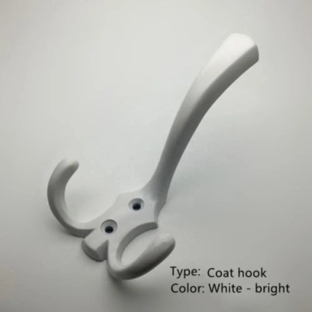 Green bronze black and white blue gold silver modern American wardrobe door hanging hook coat hat wall hook
