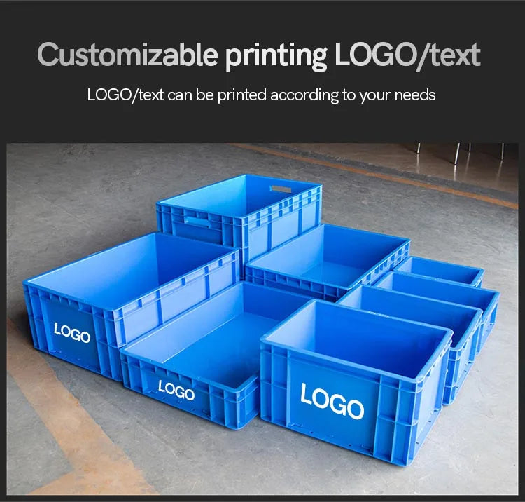 LEADLOONG EU4311 400*300*120MM Logistics Box Turnover Box Rectangular Fish Breeding Turtle Box Breeding Turtle Basket