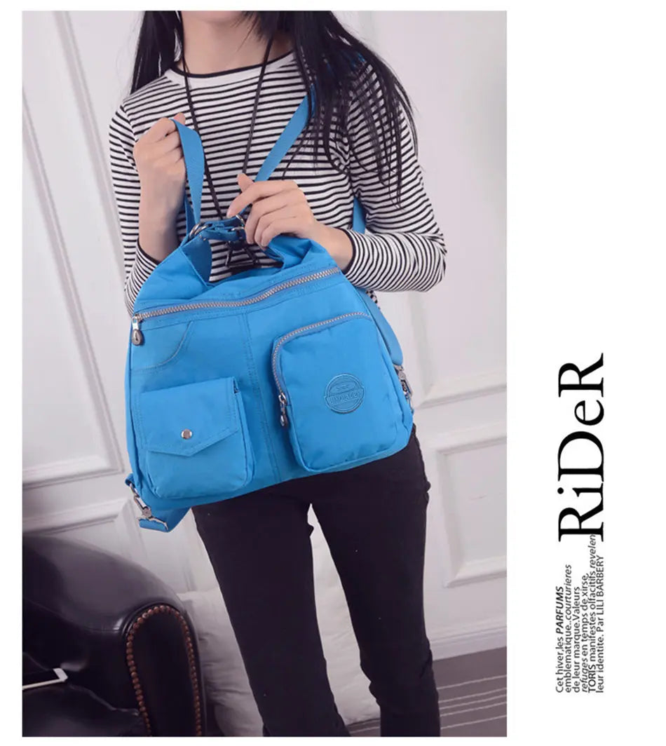 Luxury Handbags Women Bags Designer Waterproof Bylon Cloth Crossbody Bags for Women 2026 Large Capacity Lady Shoulder Bag Tote
