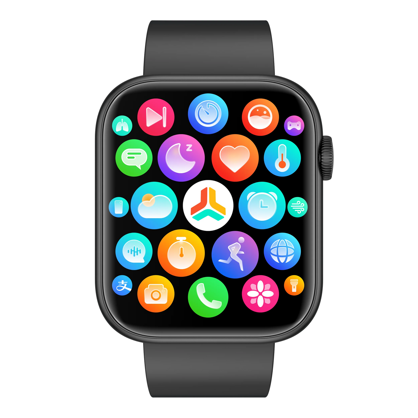 QX7 Fashion Smart Watch Fitness Tracker Waterproof Heart Rate Monitor TFT Screen Blood Pressure 2024 Smartwatch