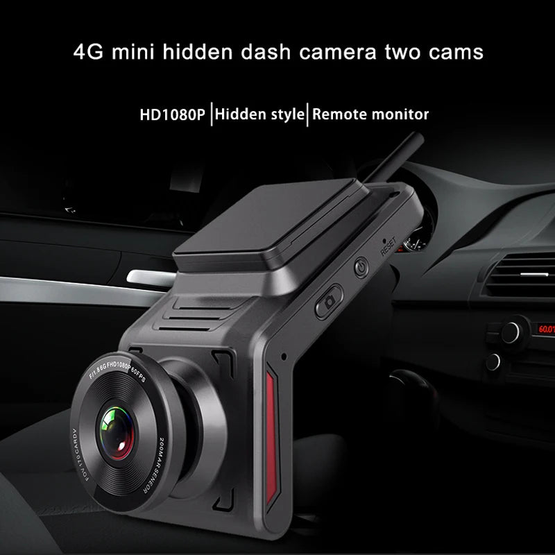 Factory 4G Car DVR with Night Vision GPS Navigation Dual Dash Cam 1080P Resolution IPS Screen RAM Make 1-Year Warranty