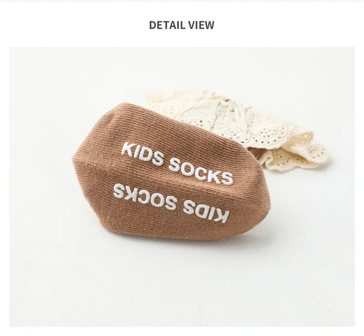 Lawadka Newborn Baby Girl Socks Lace Baby Knee Socks Anti Slip Cotton Socks for Girls Princess Long Autumn Winter Stockings 0-3T