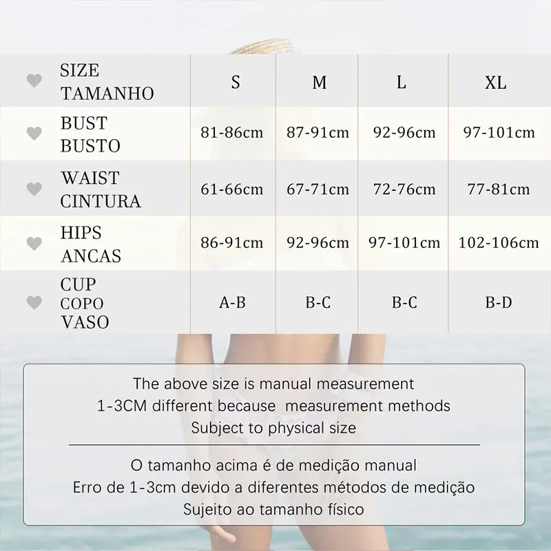 Sexy Bikini Set For Vacation Solid Two Piece Suit Women'S Bathsuit High Cut Swimsuits 2025 Swimwear Summer Bikinis New Biquini