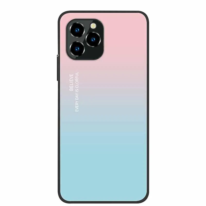 For Oukitel C21 Pro Case Luxury Silicone TPU Soft Cover Phone Case For C 21 pro coque Shockproof Protector Cartoon Capa Funda